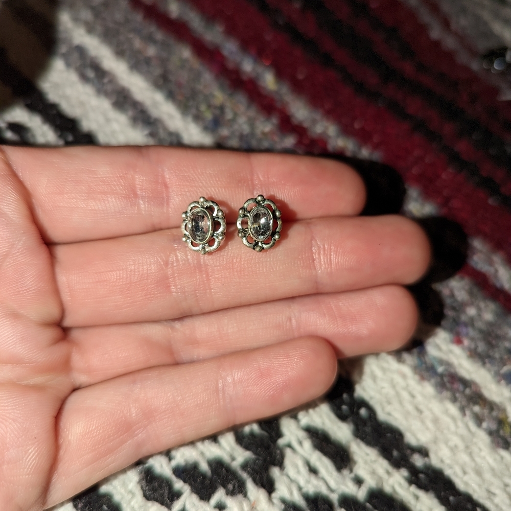 Crystal Stud Earrings